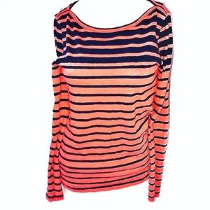 J.Crew Artist Striped Long Sleeve Tee